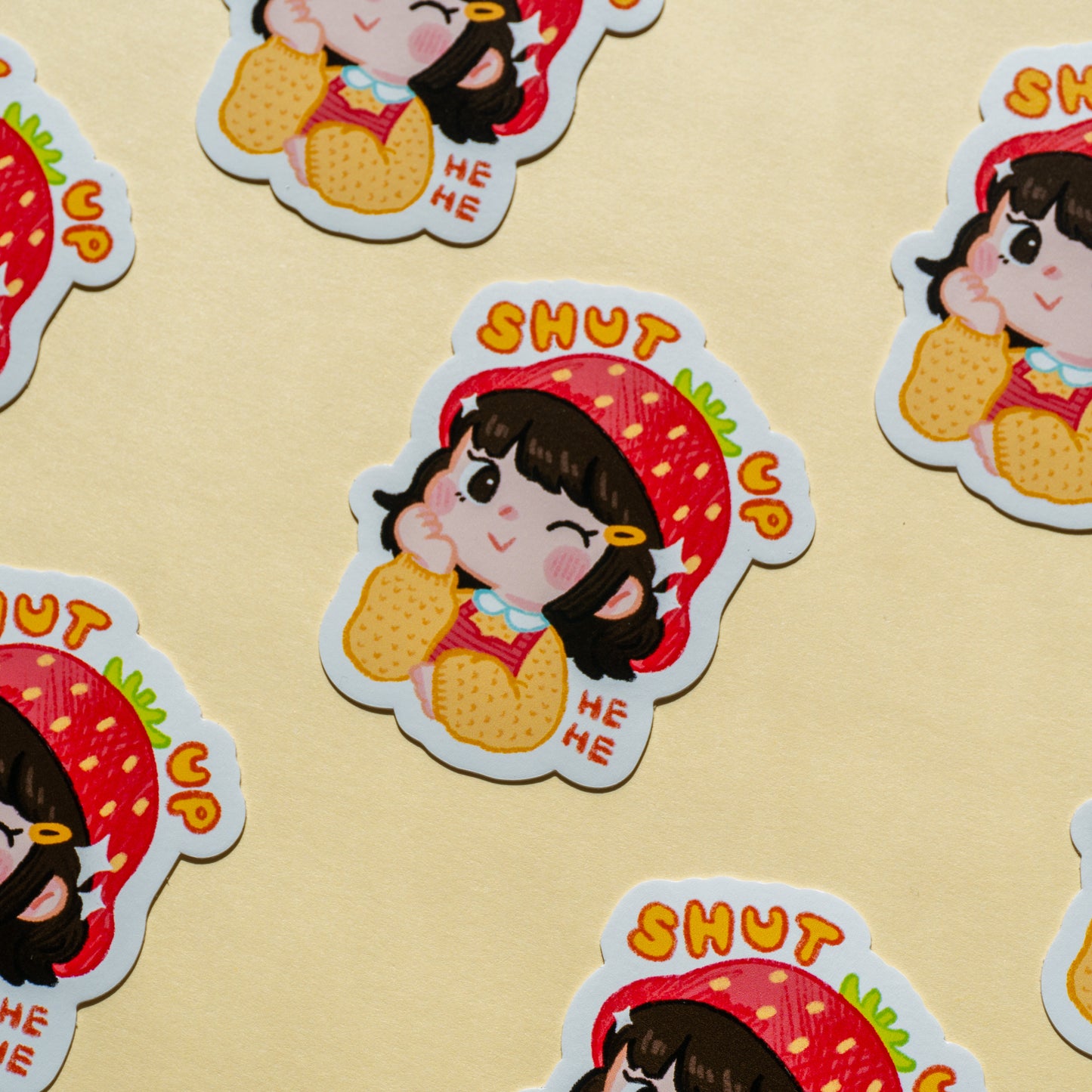 Shut Up Sticker