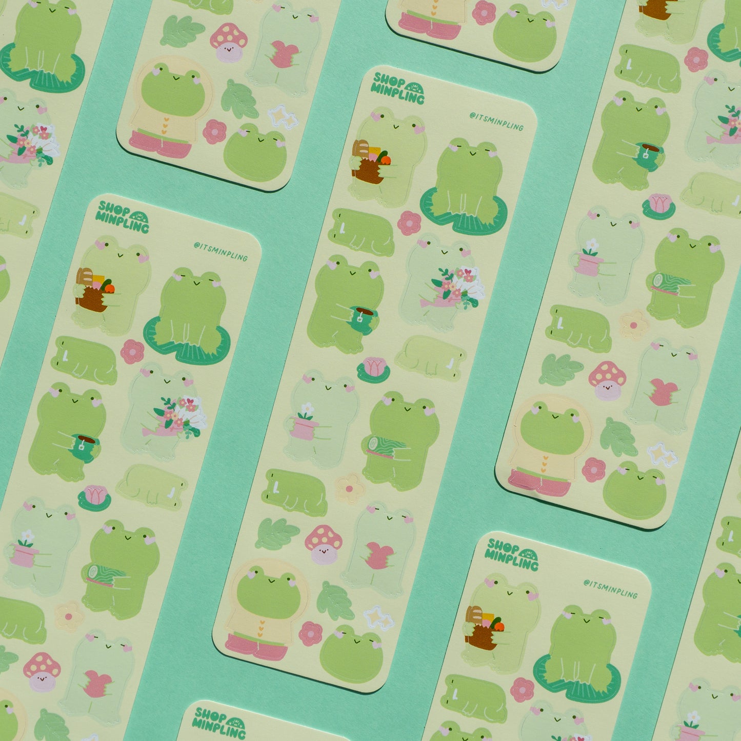 Froggy Sticker Sheet