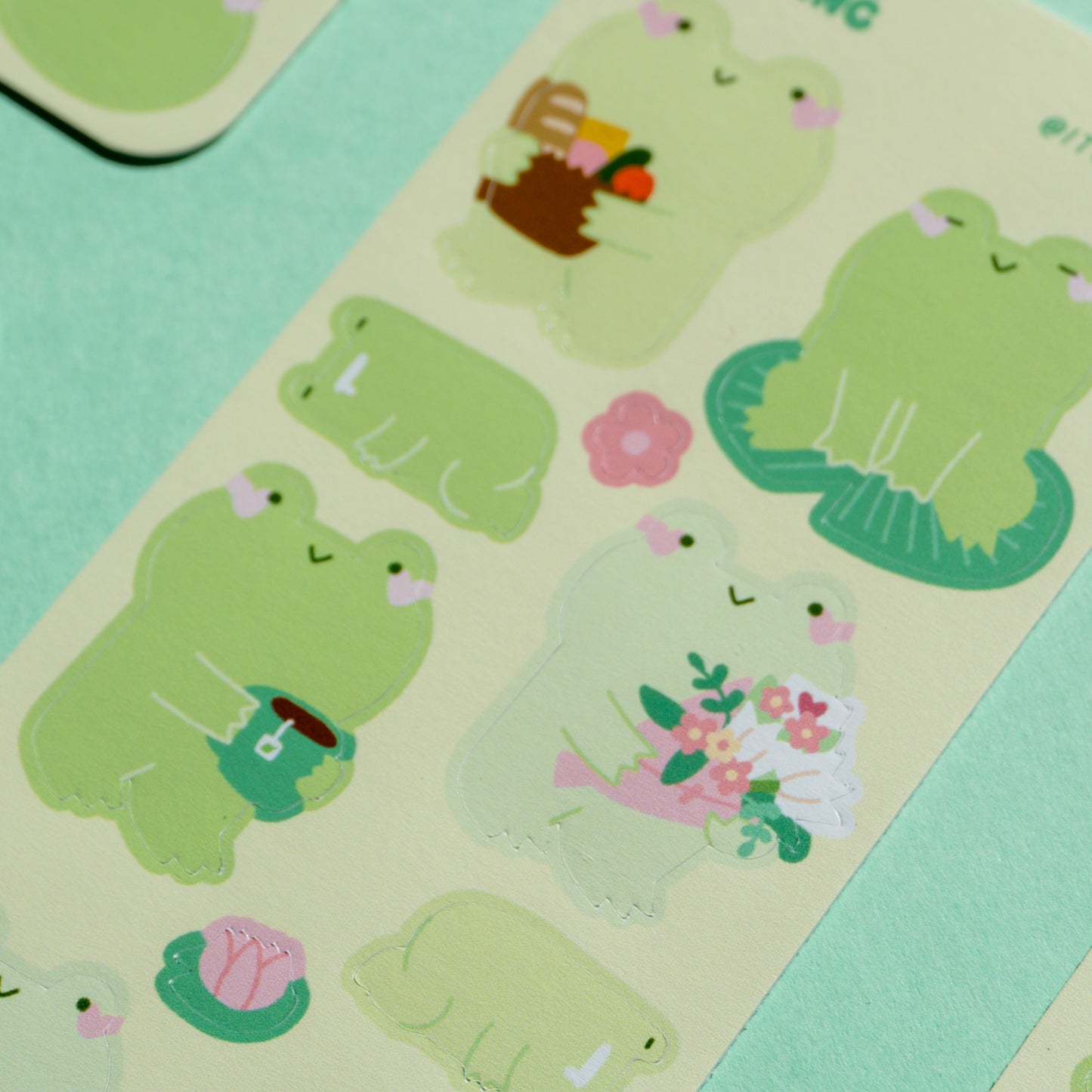 Froggy Sticker Sheet