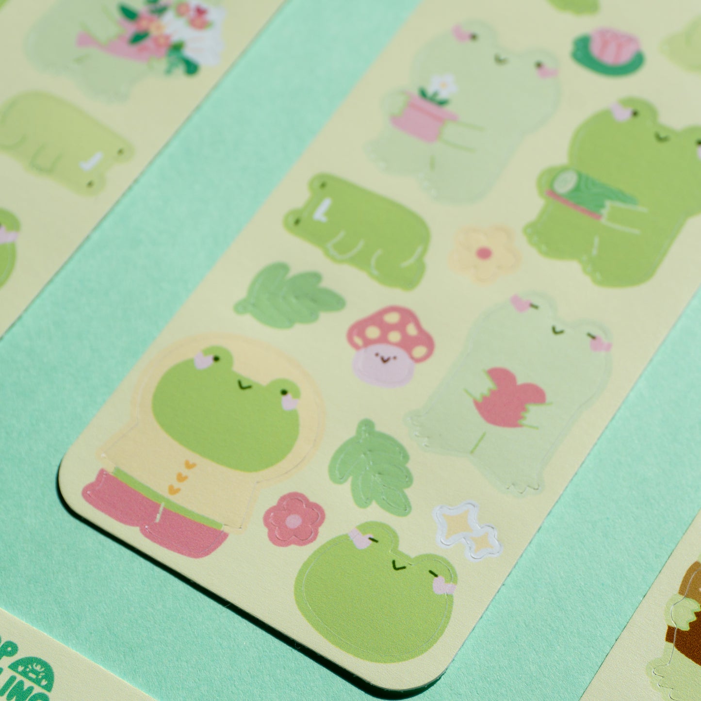 Froggy Sticker Sheet