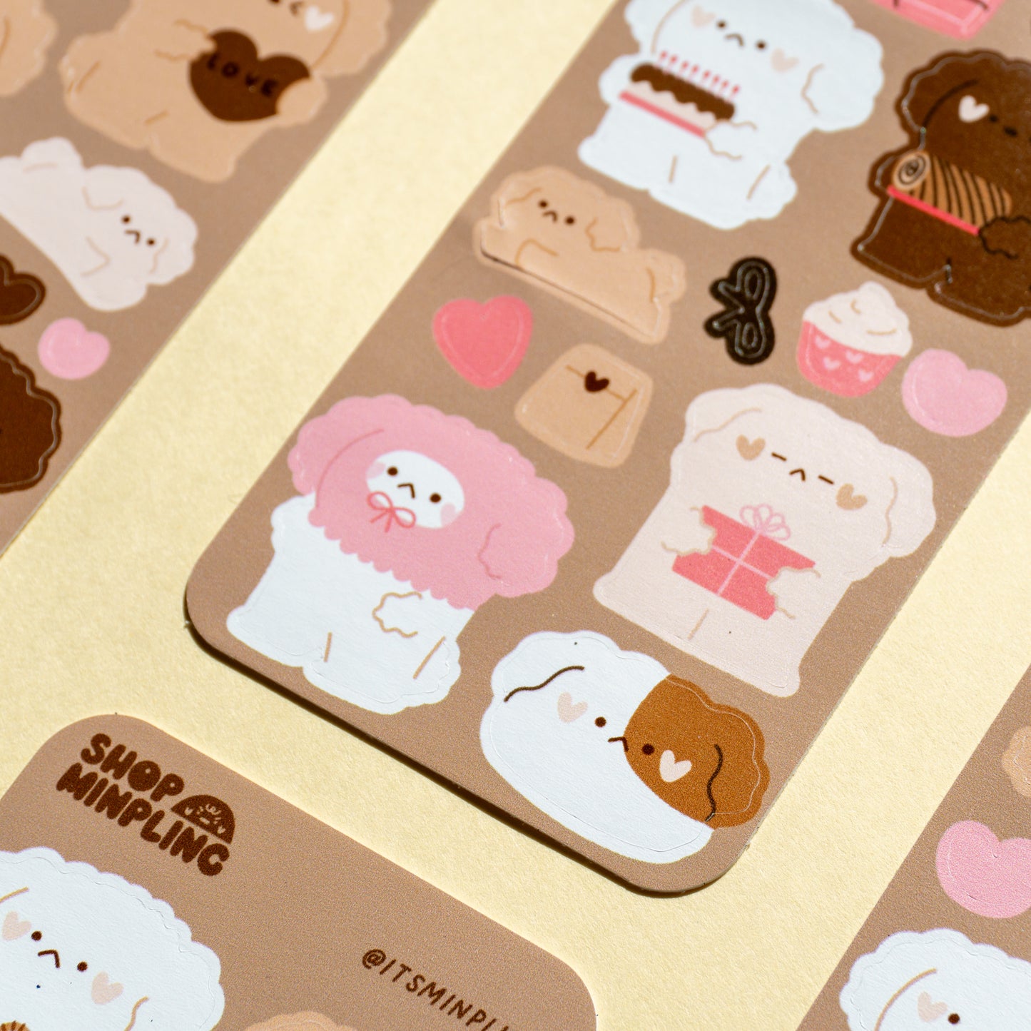 Puppy Sticker Sheet