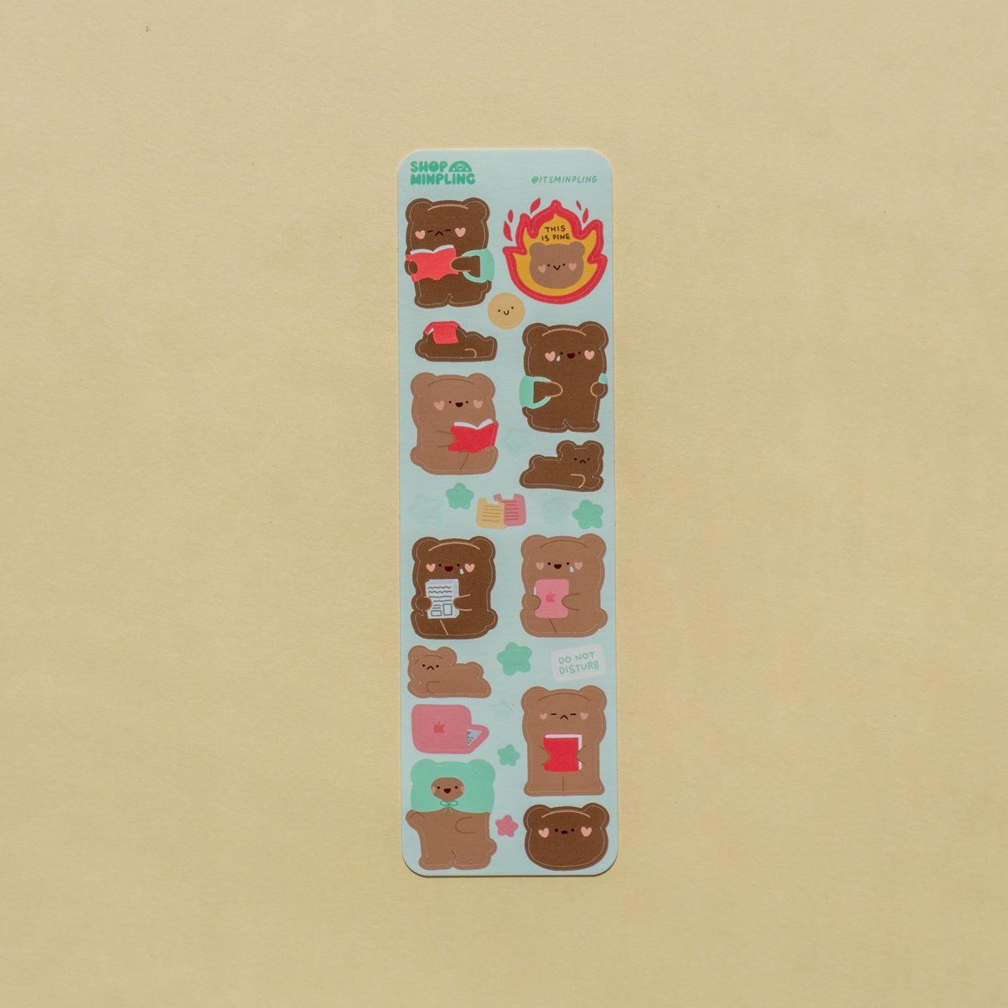 Teddy Sticker Sheet