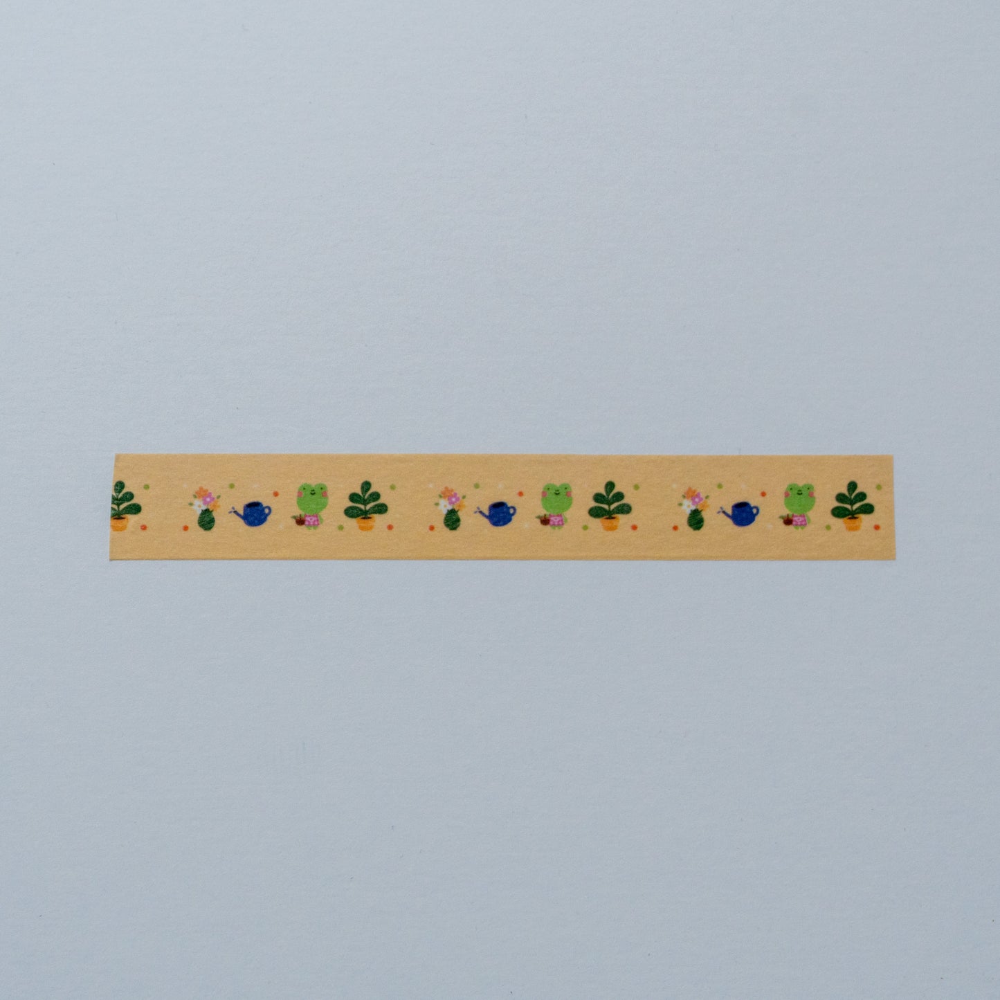 Garden Frog Washi Tape
