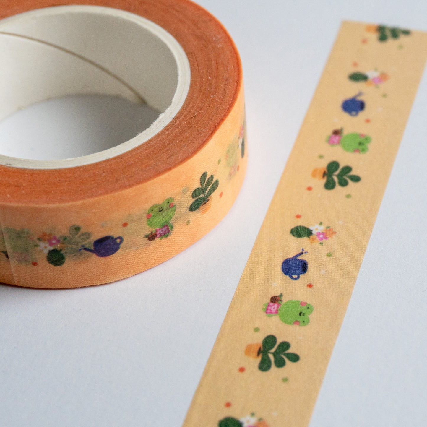 Garden Frog Washi Tape