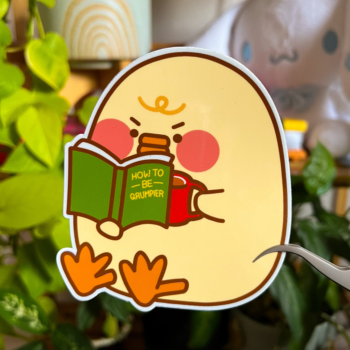 Jumbo Reading Grumpy