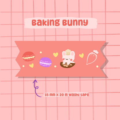 Baking Bunny Washi Tape