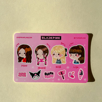 Blackpink Sticker Sheet