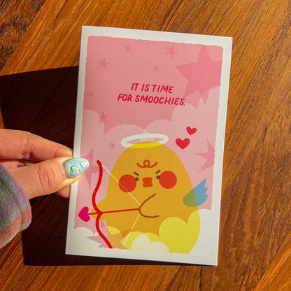It is Time for Smoochies Greeting Card